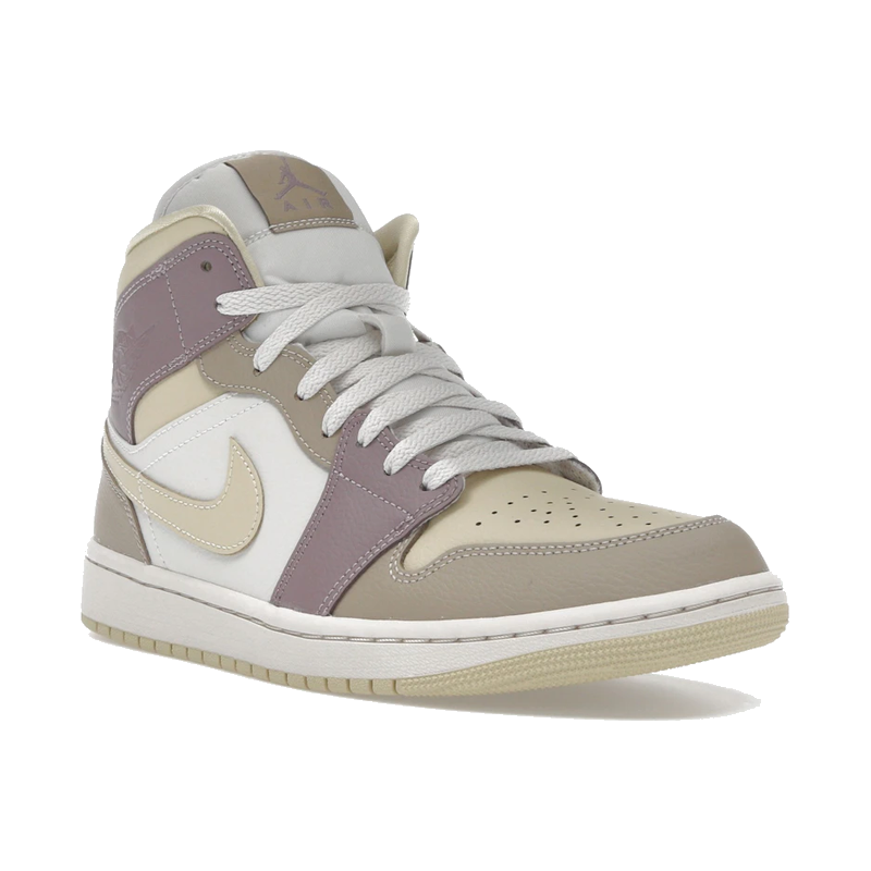 Air Jordan 1 Mid Light Orewood Brown Taupe Grey