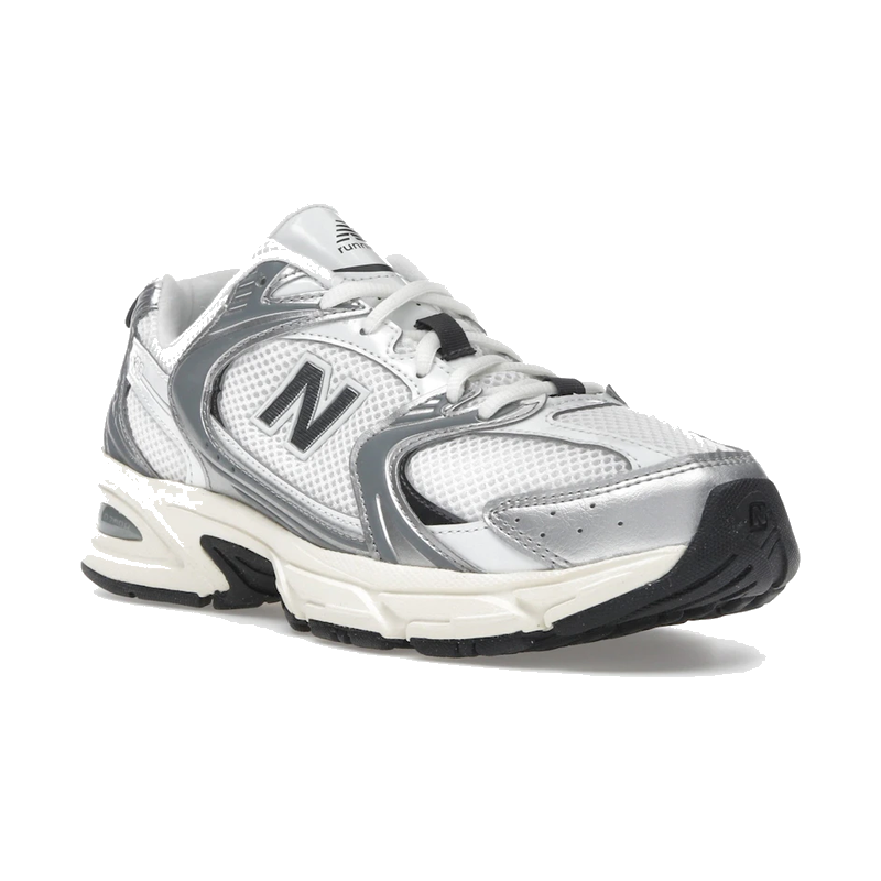 New Balance 530 Silver Metallic Black Cement