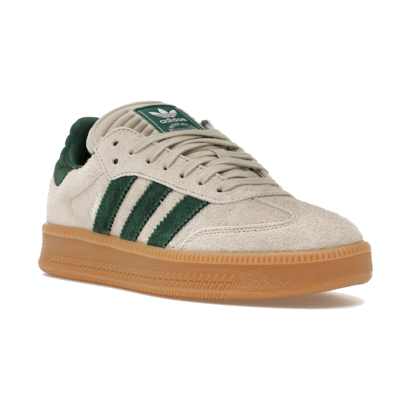 Adidas Samba XLG Putty Grey Collegiate Green