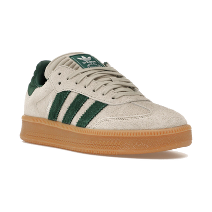 Adidas Samba XLG Putty Grey Collegiate Green