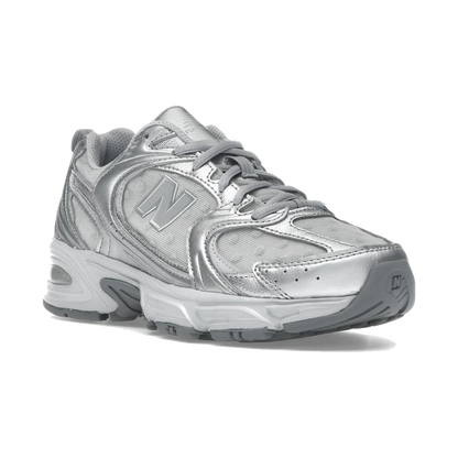New Balance 530 Silver Metallic Raincloud Polka Dots
