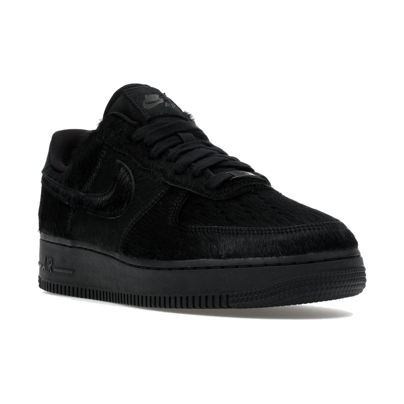 Nike Air Force 1 Low '07 Triple Black Pony Hair