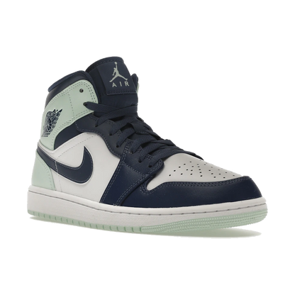 Air Jordan 1 Mid Mystic Navy Mint Foam