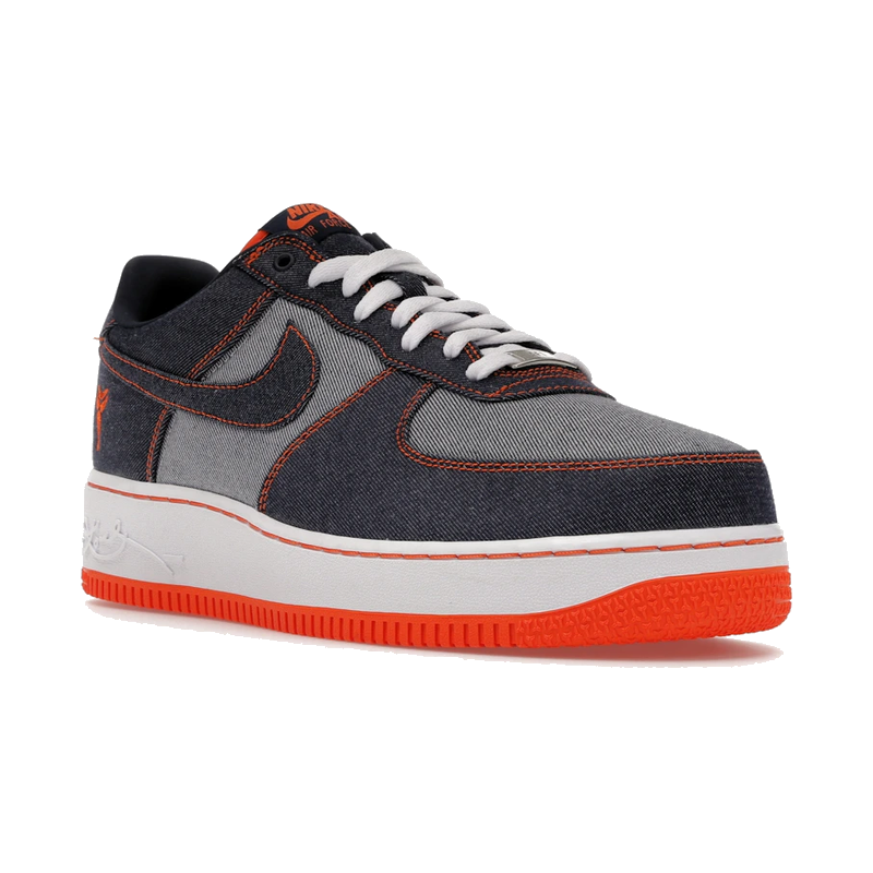 Nike Air Force 1 Low Protro Kobe Bryant Denim Obsidian Safety Orange
