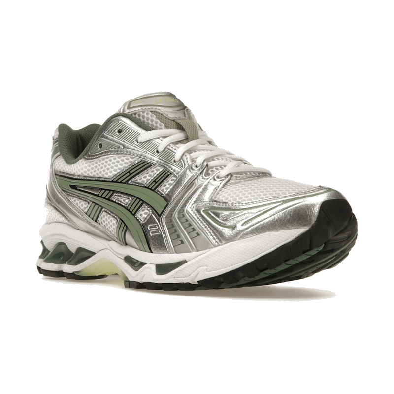 ASICS Gel-Kayano 14 White Pure Silver Slate Grey Sage
