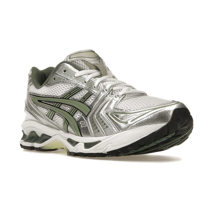 ASICS Gel-Kayano 14 White Pure Silver Slate Grey Sage