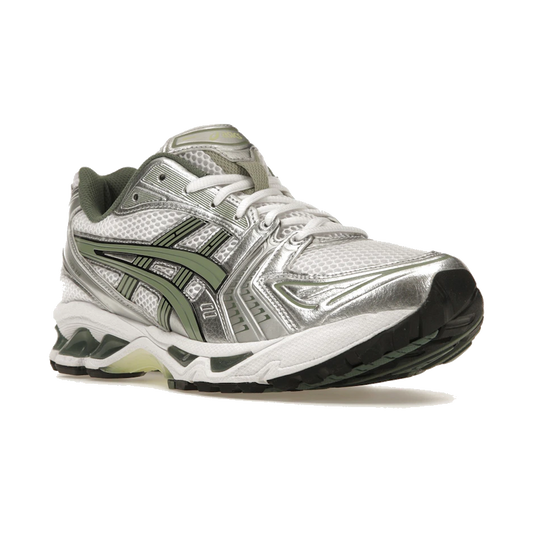 ASICS Gel-Kayano 14 White Pure Silver Slate Grey Sage