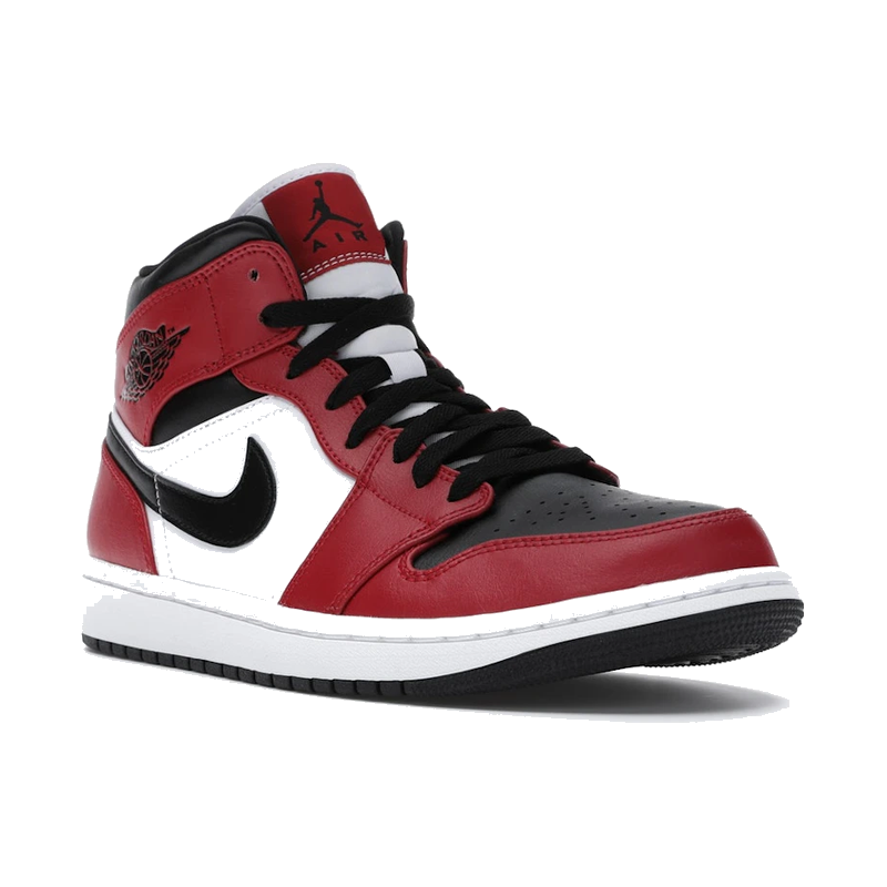 Air Jordan 1 Mid Chicago Toe