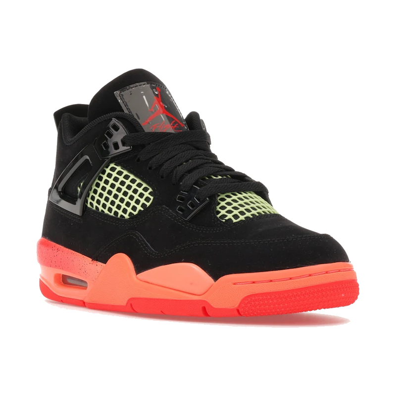 Air Jordan 4 Retro Black Infrared Barely Volt