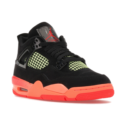 Air Jordan 4 Retro Black Infrared Barely Volt