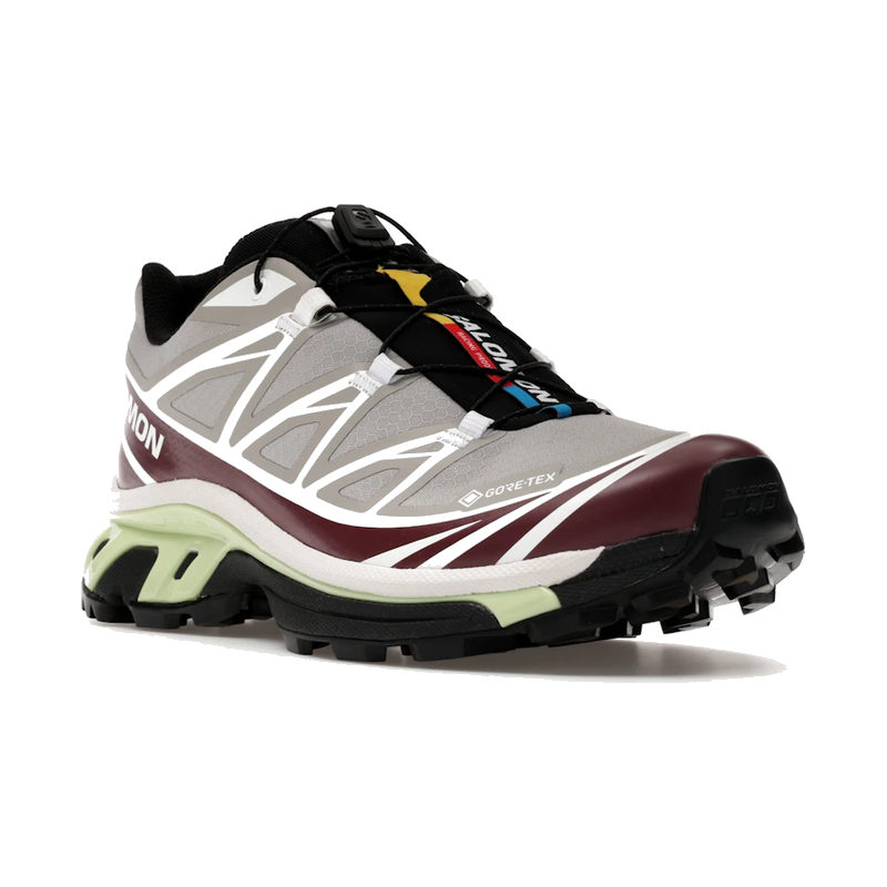 Salomon XT-6 Gore-Tex Paloma Maroon Banner