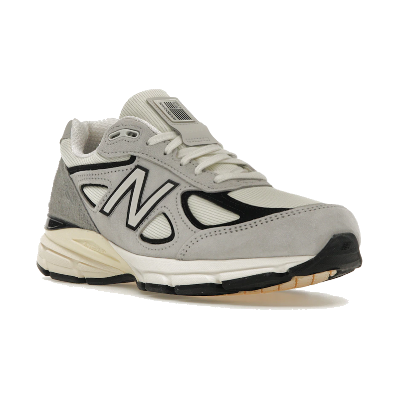 New Balance 990v4 MiUSA Teddy Santis Grey Black Cream