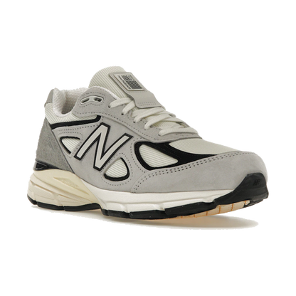 New Balance 990v4 MiUSA Teddy Santis Grey Black Cream