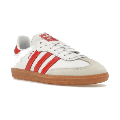 Adidas Samba OG White Solar Red Gum