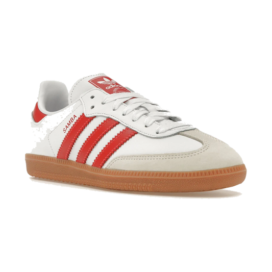 Adidas Samba OG White Solar Red Gum