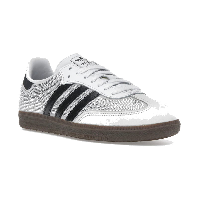 Adidas Samba OG Rhinestone Crystal White Silver