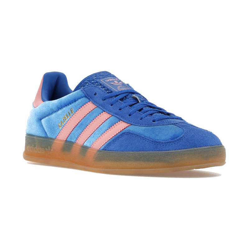 Adidas Gazelle Indoor Blue Semi Pink Spark