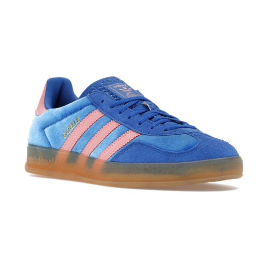 Adidas Gazelle Indoor Blue Semi Pink Spark