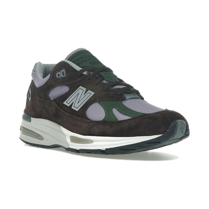 New Balance 991v2 MiUK Essentially Offbeat Pack Brown