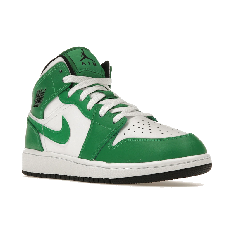 Air Jordan 1 Mid Lucky Green