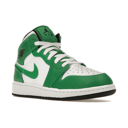 Air Jordan 1 Mid Lucky Green