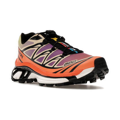 Salomon XT-6 Black Almond Dragon Fire