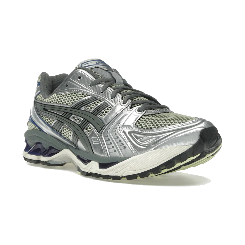 ASICS Gel-Kayano 14 Soft Yellow Asics Blue