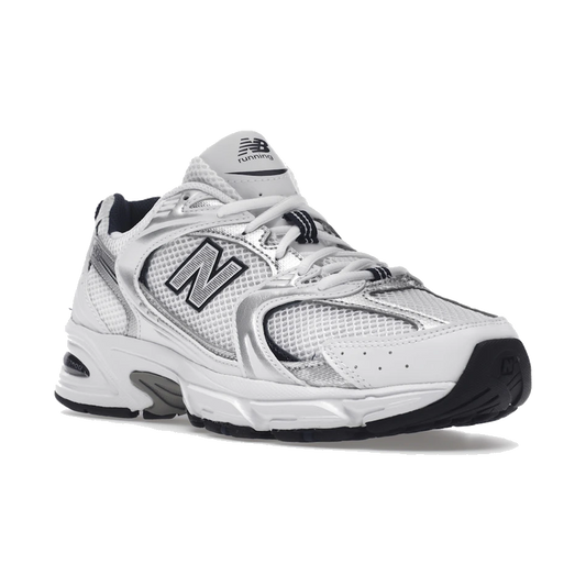 New Balance 530 White Silver Navy