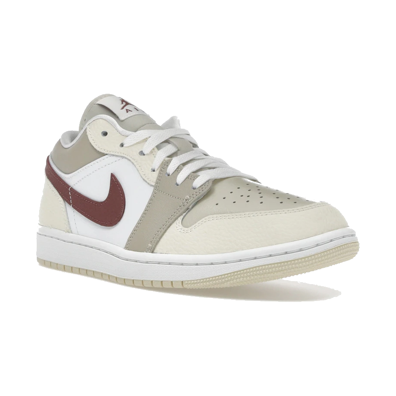 Air Jordan 1 Low SE Desert Khaki Red Sepia