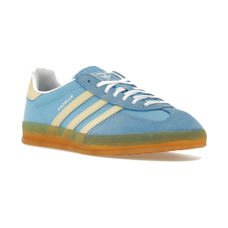 Adidas Gazelle Indoor Semi Blue Burst Almost Yellow