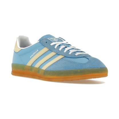 Adidas Gazelle Indoor Semi Blue Burst Almost Yellow
