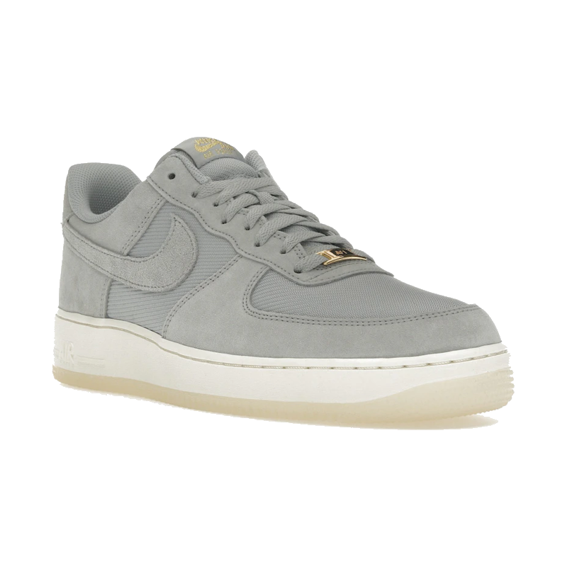 Nike Air Force 1 Low '07 LV8 Light Smoke Grey Metallic Gold Pale Ivory
