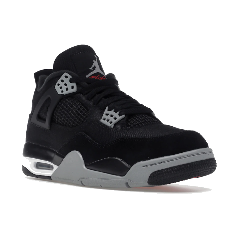 Air Jordan 4 Retro SE Black Canvas