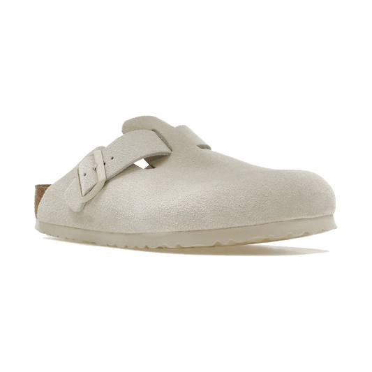 Birkenstock Boston Ante Blanco Antiguo