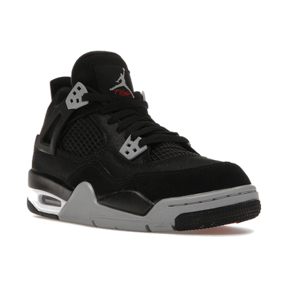 Air Jordan 4 Retro Black Canvas