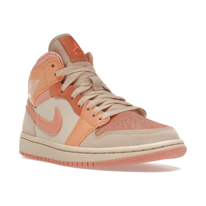 Air Jordan 1 Mid Apricot Orange