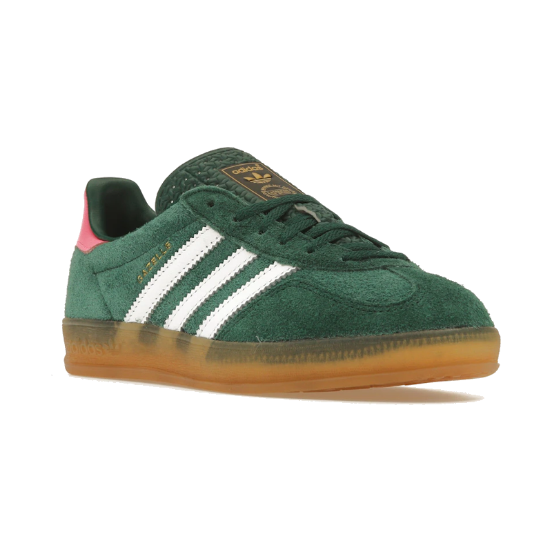 Adidas Gazelle Indoor Collegiate Green Lucid Pink