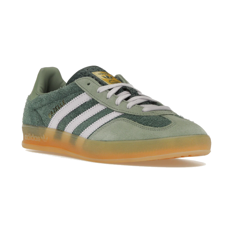 Adidas Gazelle Indoor Mineral Green Silver Dawn