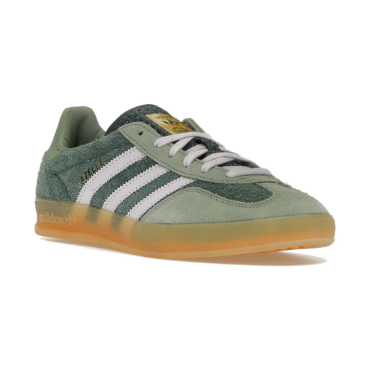 Adidas Gazelle Indoor Mineral Green Silver Dawn
