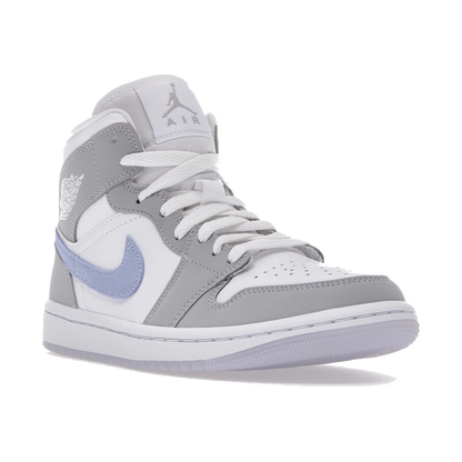 Air Jordan 1 Mid Wolf Grey Aluminum