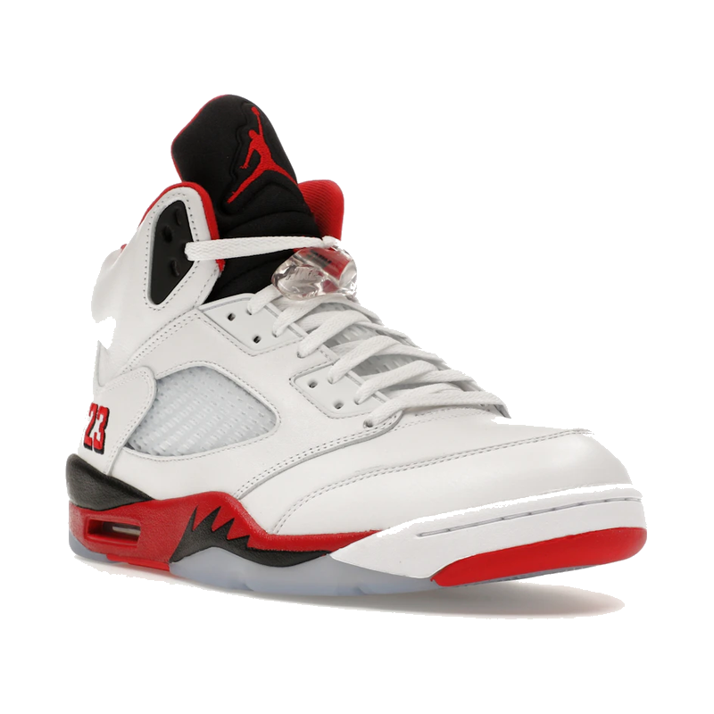 Air Jordan 5 Retro Fire Red Black Tongue 2025