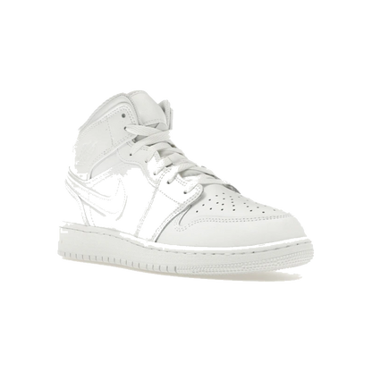 Air Jordan 1 Mid Triple White 2023