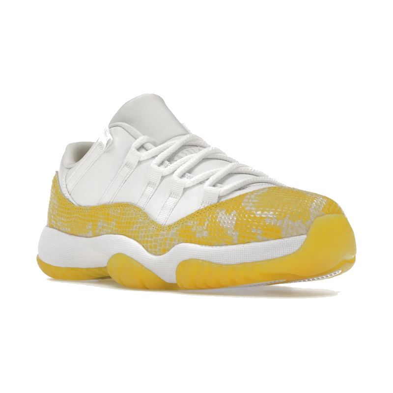 Air Jordan 11 Retro Low Yellow Snakeskin