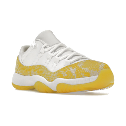 Air Jordan 11 Retro Low Yellow Snakeskin