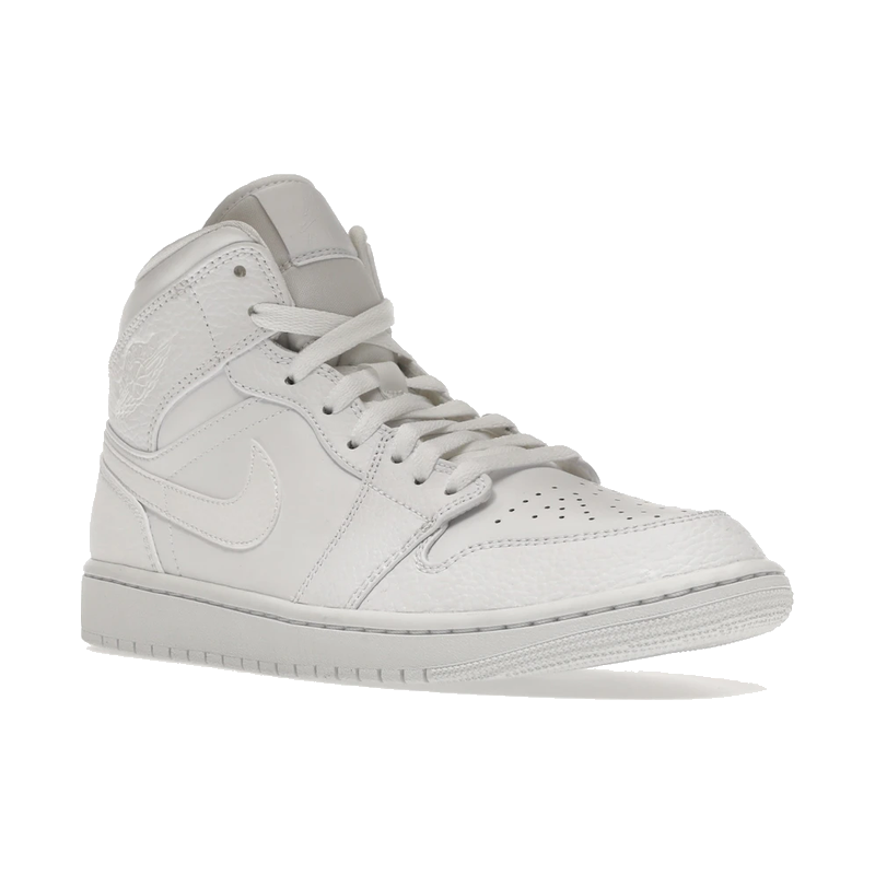 Air Jordan 1 Mid Triple White 2.0 2020