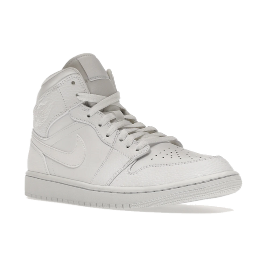 Air Jordan 1 Mid Triple White 2.0 2020