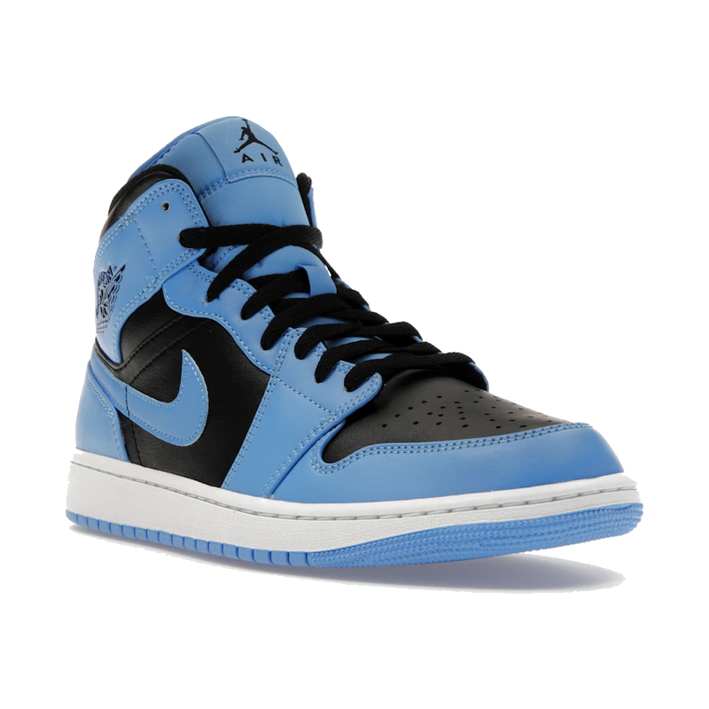 Air Jordan 1 Mid University Blue Black