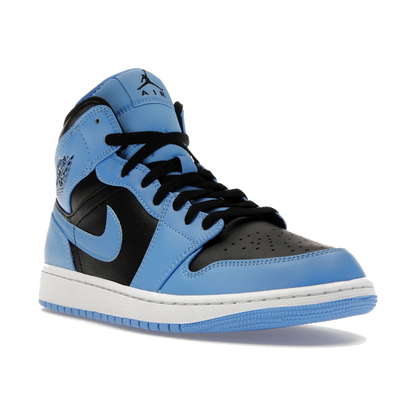 Air Jordan 1 Mid University Blue Black