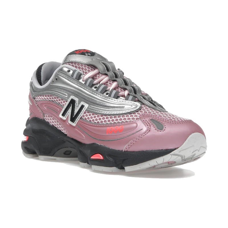 New Balance 1000 Pink Metallic Silver