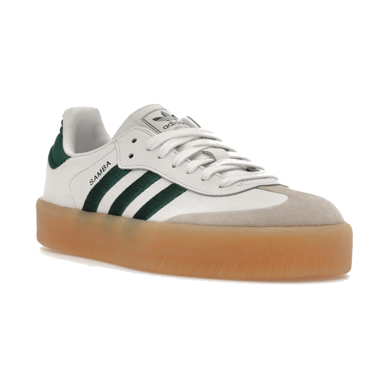 Adidas Sambae White Collegiate Green Gum